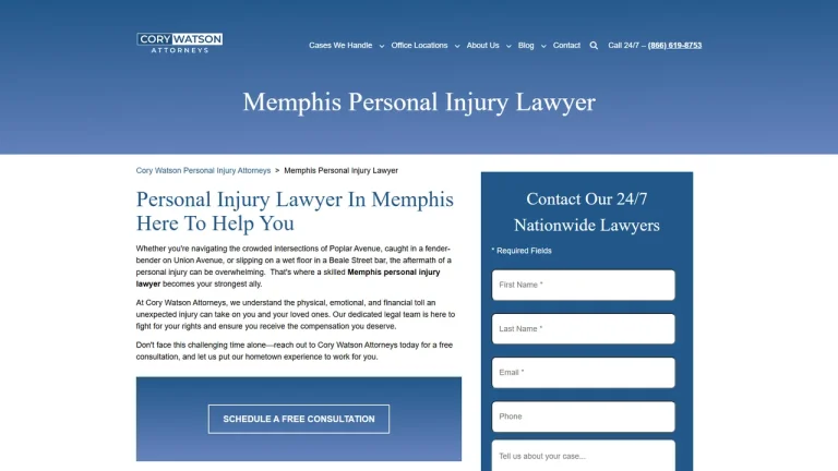Cory Watson Attorneys - Memphis, TN - Attorney in Memphis