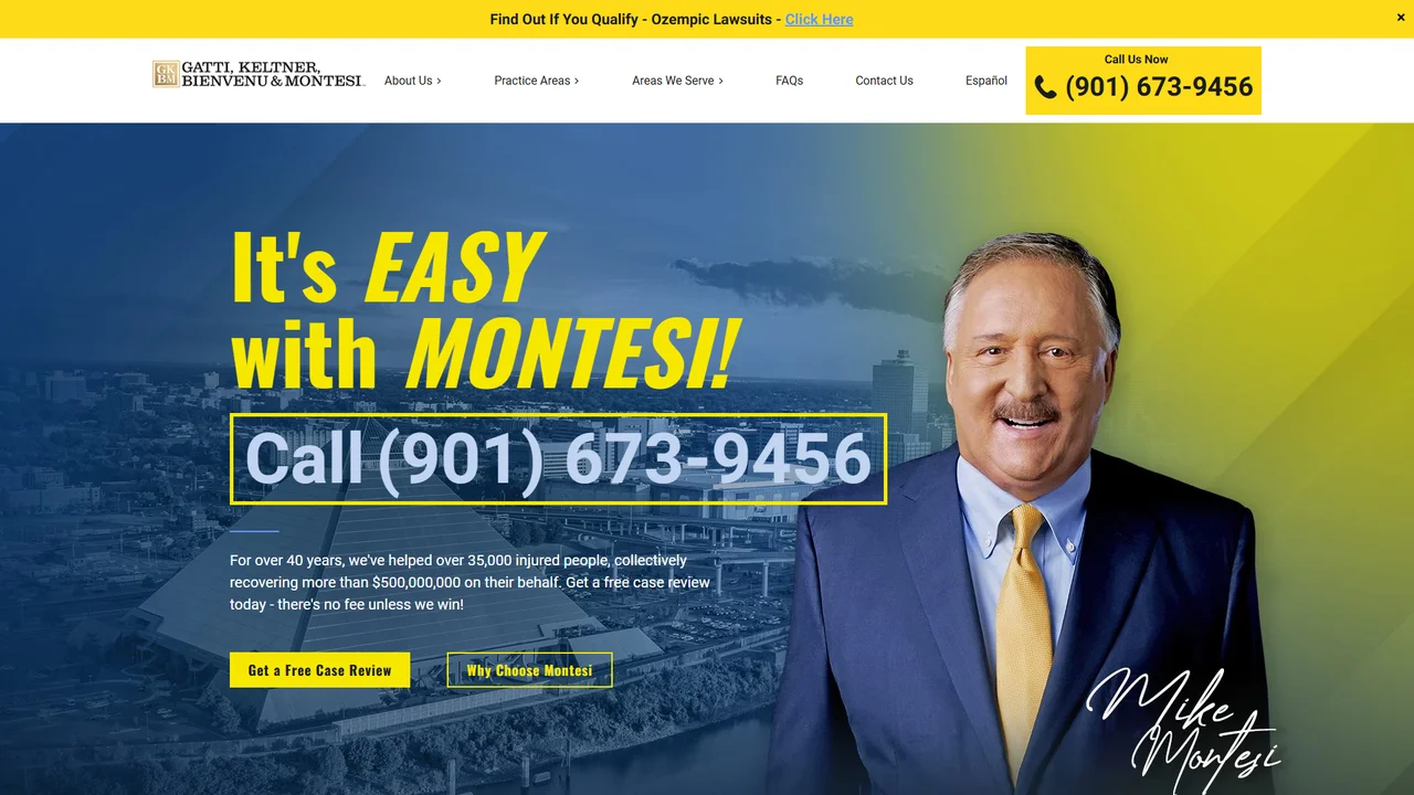 Gatti, Keltner, Bienvenu and Montesi, PLC - Memphis, TN office in Memphis, Tennessee