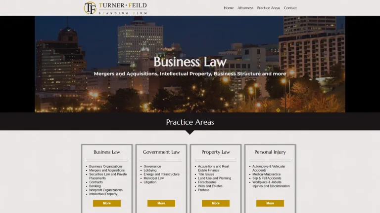Van D. Turner: Turner Feild, PLLC - Memphis, TN - Attorney in Memphis
