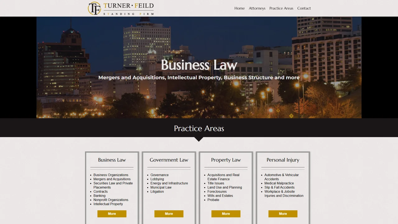 Van D. Turner: Turner Feild, PLLC - Memphis, TN office in Memphis, Tennessee