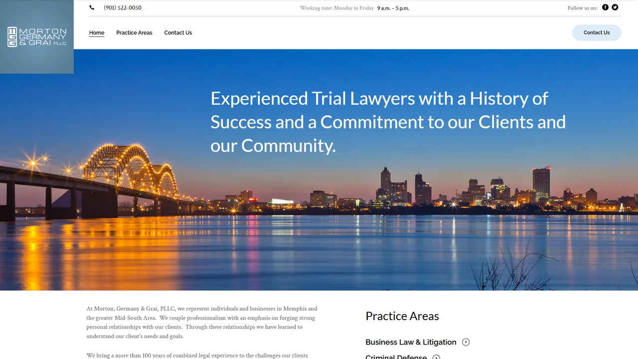 Morton, Germany and Grai, PLLC - Memphis, TN office in Memphis, Tennessee