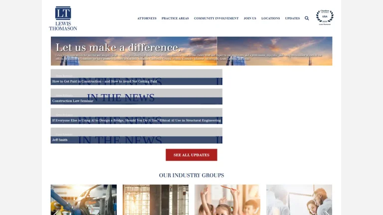 Lewis Thomason, P.C. - Memphis, TN - Attorney in Memphis