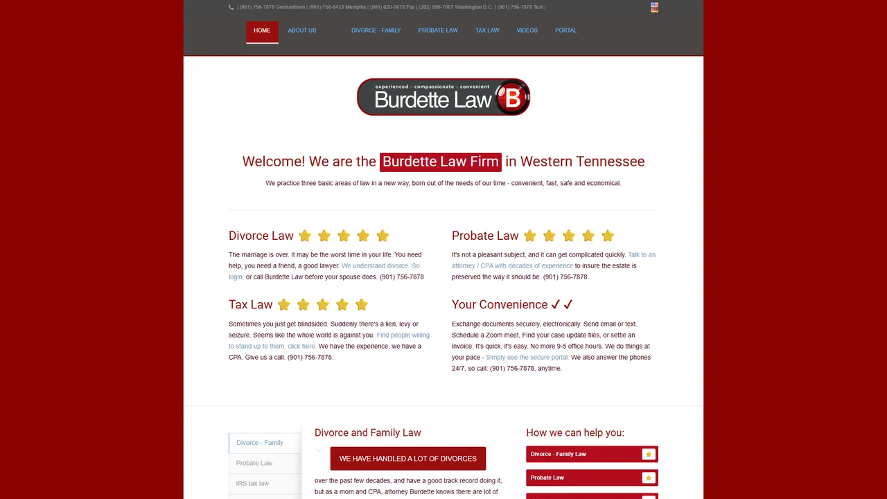 Burdette Law Firm - Memphis, TN office in Memphis, Tennessee