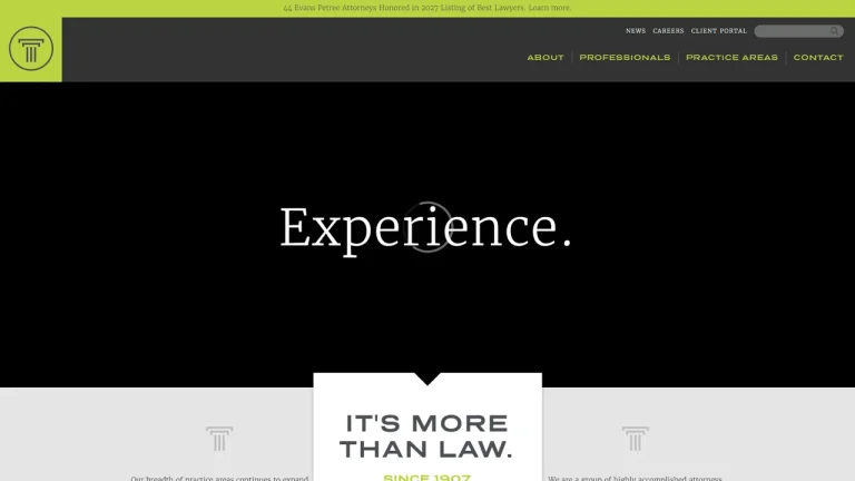 Evans Petree PC - Memphis, TN - Attorney in Memphis