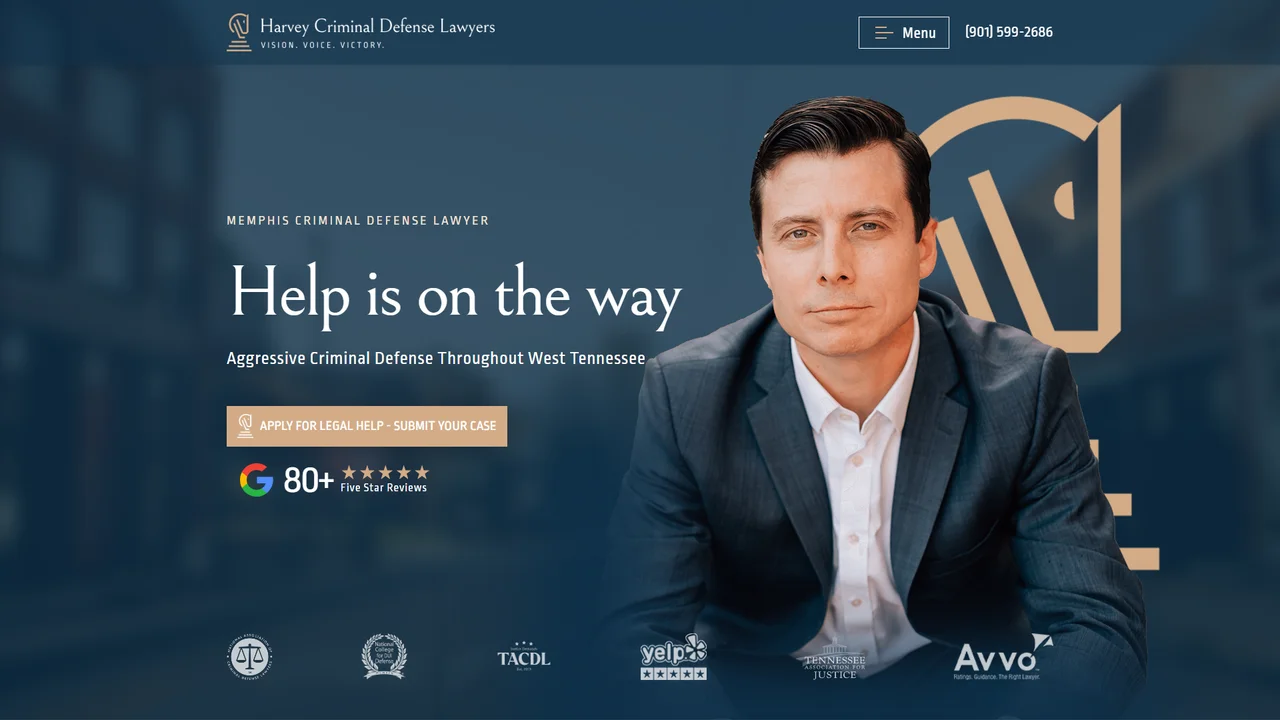 Harvey Criminal Defense Lawyers - Memphis, TN office in Memphis, Tennessee