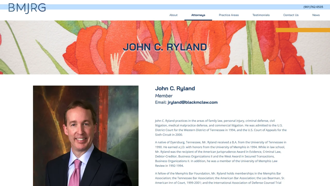John C. Ryland - Memphis, TN office in Memphis, Tennessee