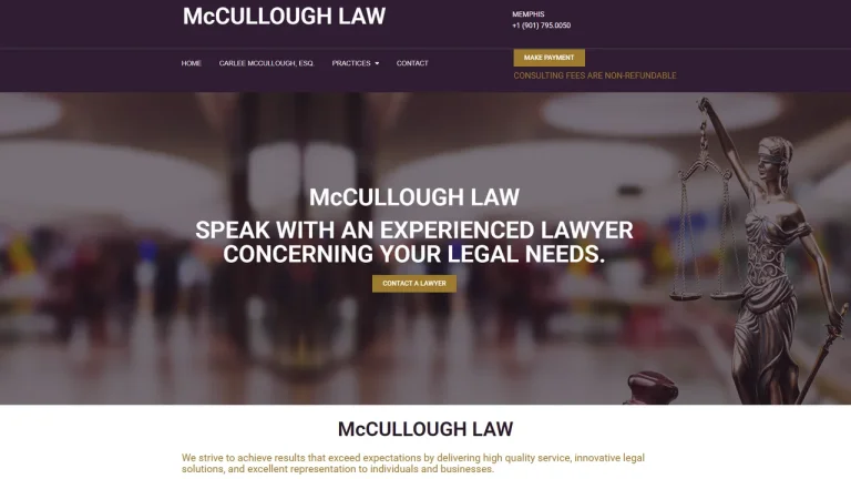 Mc Cullough Law - Memphis, TN - Attorney in Memphis
