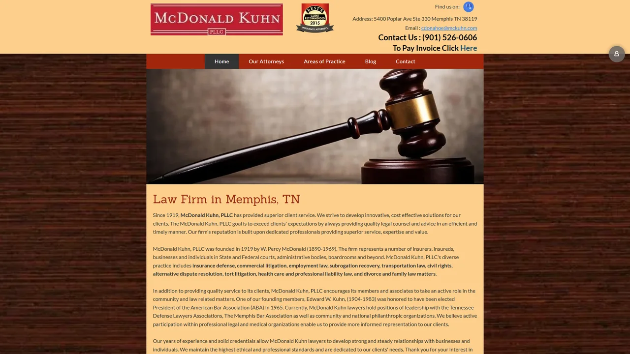 McDonald Kuhn PLC - Memphis, TN office in Memphis, Tennessee