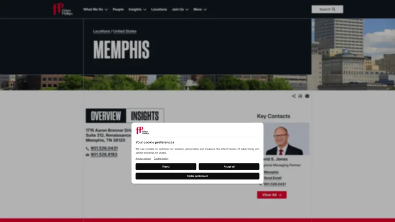 Fisher Phillips LLP - Memphis, TN - Attorney in Memphis