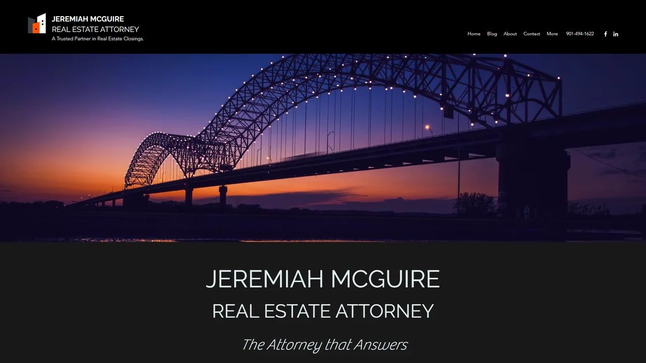 Jeremiah McGuire Real Estate Attorney - Memphis, TN office in Memphis, Tennessee
