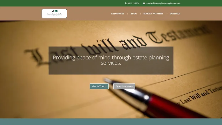 Chad A. Cardwell, Attorney - Memphis, TN - Attorney in Memphis