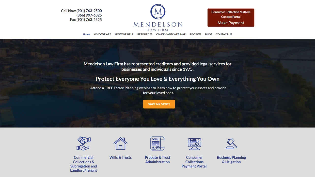 Mendelson Law Firm - Memphis, TN office in Memphis, Tennessee