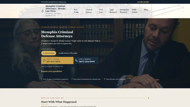 Brooks Law Firm - Memphis, TN - Attorney in Memphis