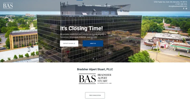 Bradsher Alpert Stuart, PLLC - Memphis, TN - Attorney in Memphis
