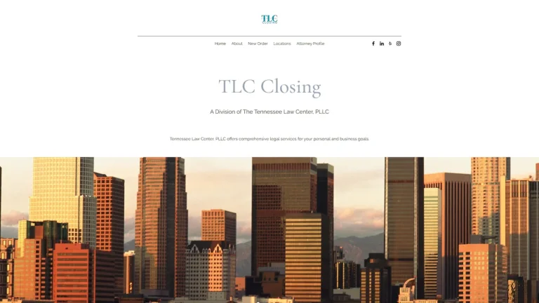 TLC Closing (The Tennessee Law Center, PLLC) - Memphis, TN - Attorney in Memphis