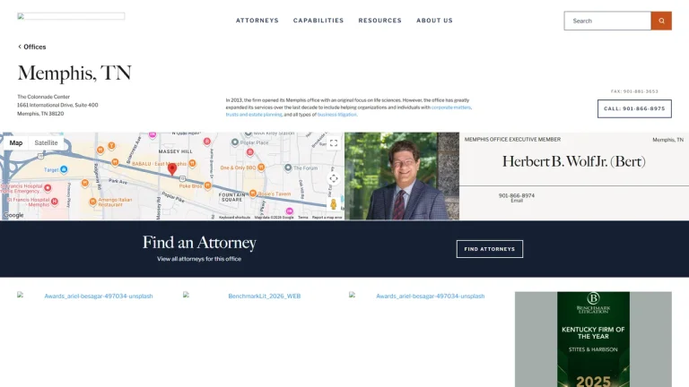 Stites and Harbison PLLC - Memphis, TN - Attorney in Memphis
