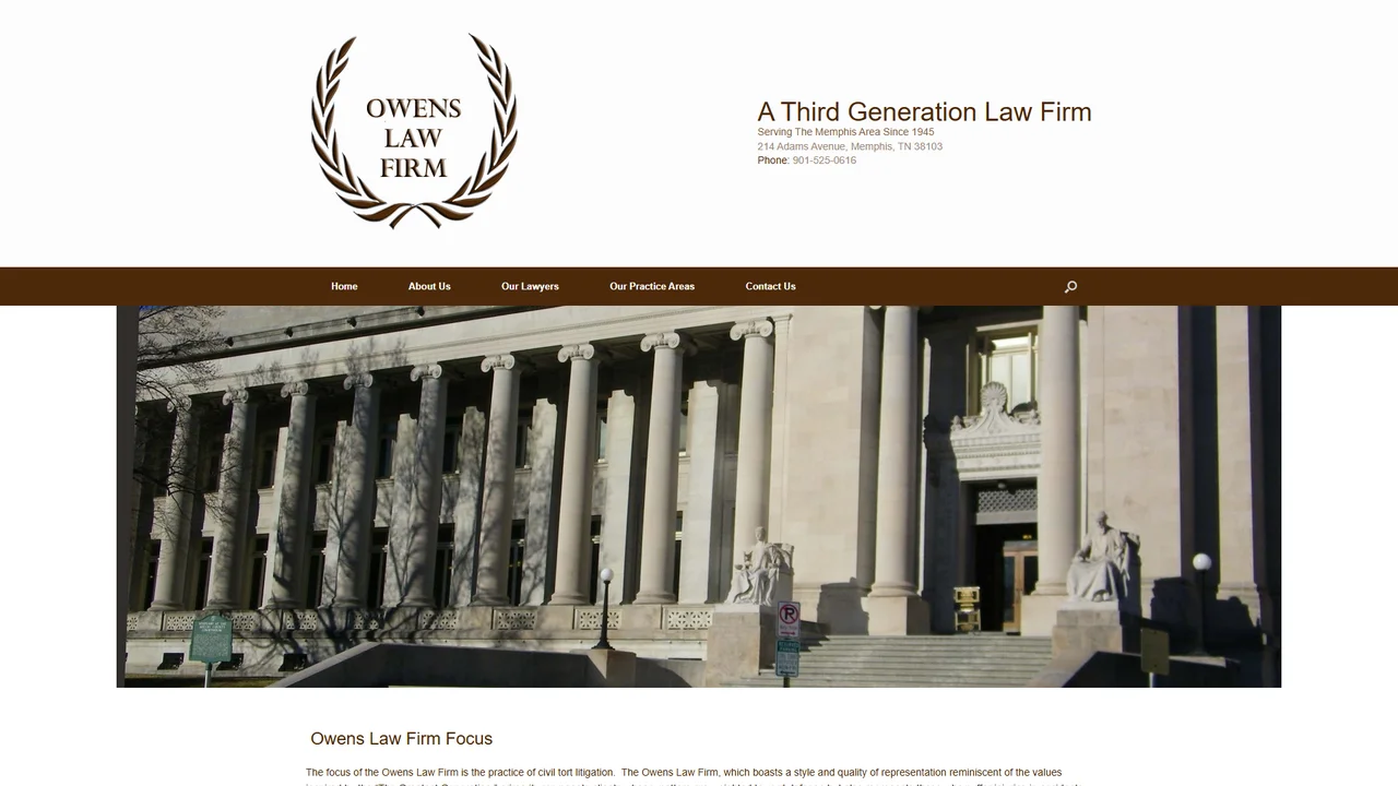 Owens Law Firm - Memphis, TN office in Memphis, Tennessee