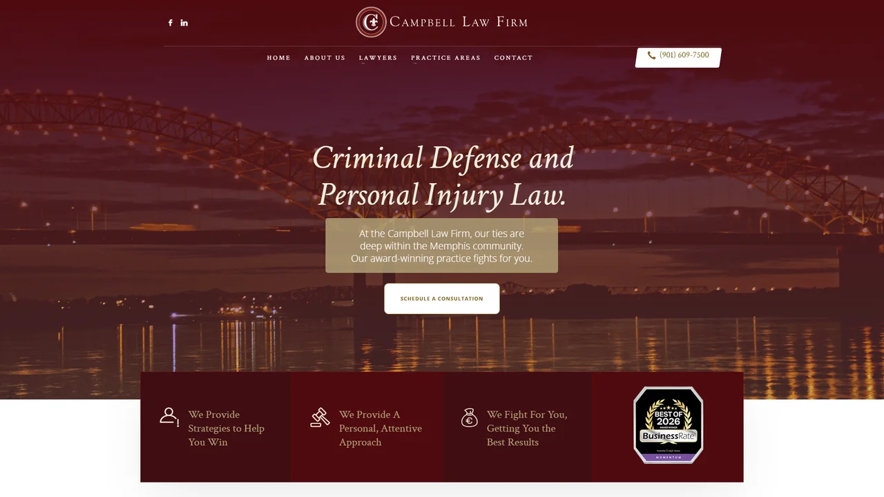 Campbell Law Firm - Memphis, TN office in Memphis, Tennessee