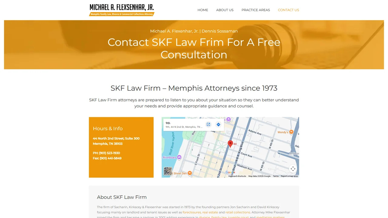 Saccharin, Kirkscey and Flexsenhar, Attorneys At Law - Memphis, TN office in Memphis, Tennessee