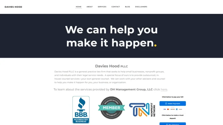 Davies Hood PLLC - Memphis, TN - Attorney in Memphis