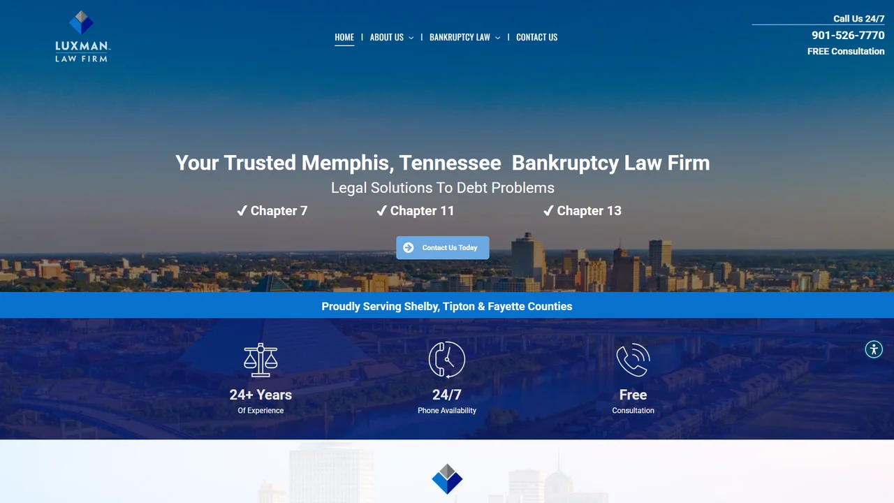 Luxman Law Firm - Memphis, TN office in Memphis, Tennessee