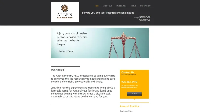 Allen Law Firm, PLLC - Memphis, TN - Attorney in Memphis