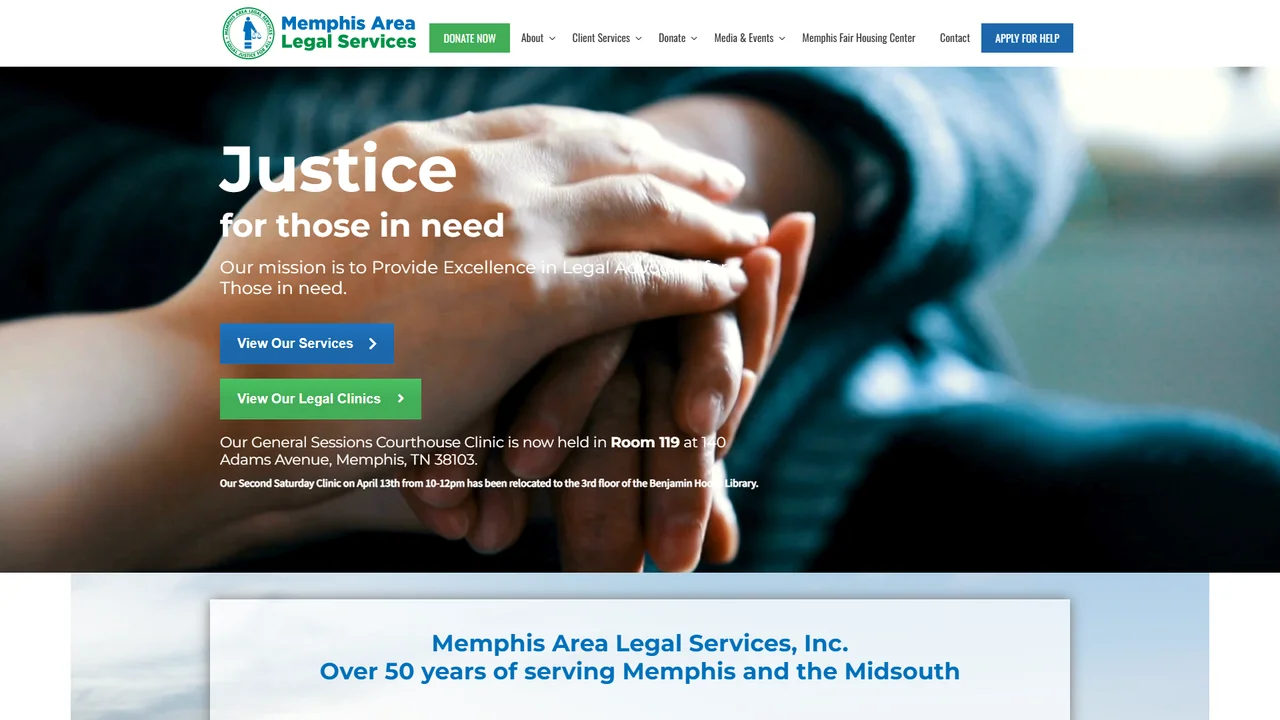 Memphis Area Legal Services, Inc. - Memphis, TN office in Memphis, Tennessee