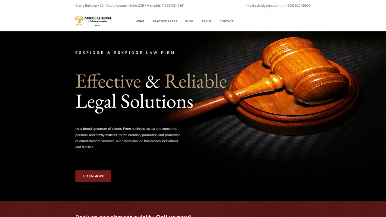 Eskridge & Eskridge Law Firm, PC - Memphis, TN office in Memphis, Tennessee