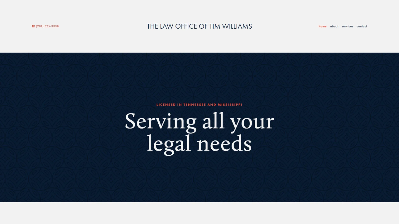 Timothy J Williams Law Office - Memphis, TN office in Memphis, Tennessee