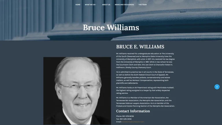 Bruce Williams - Memphis, TN - Attorney in Memphis