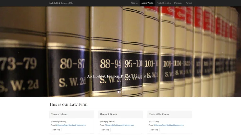 Archibald and Halmon, P.C. - Memphis, TN - Attorney in Memphis