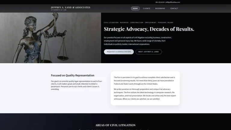 Jeffrey A Land Attorney at Law - Memphis, TN - Attorney in Memphis