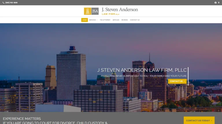 J. Steven Anderson Law Firm, PLLC - Memphis, TN - Attorney in Memphis