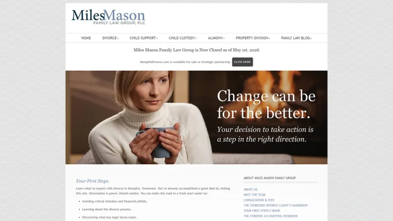 Miles Mason Family Law Group, PLC - Memphis, TN - Attorney in Memphis