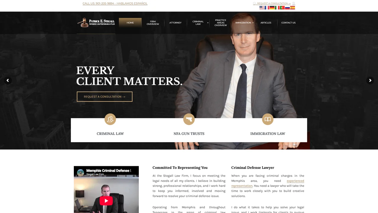 Stegall Law Firm - Memphis, TN office in Memphis, Tennessee