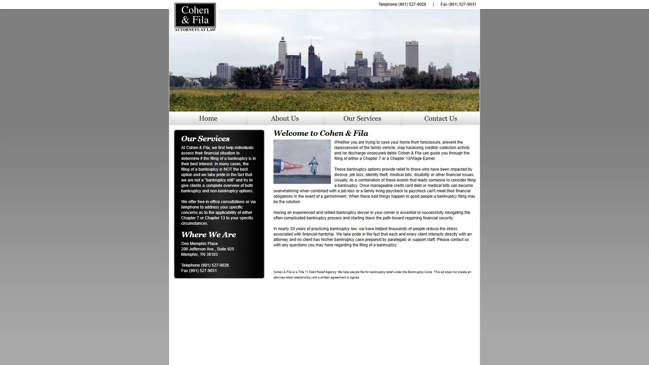 Cohen & Fila - Memphis, TN office in Memphis, Tennessee