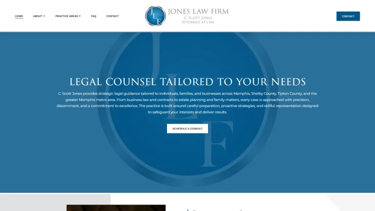 C Scott Jones Attorney at Law - Memphis, TN - Attorney in Memphis