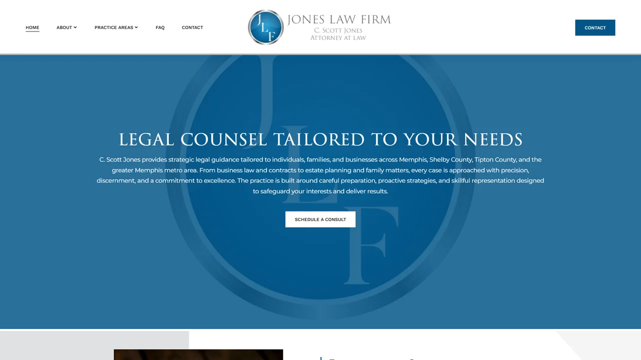 C Scott Jones Attorney at Law - Memphis, TN office in Memphis, Tennessee