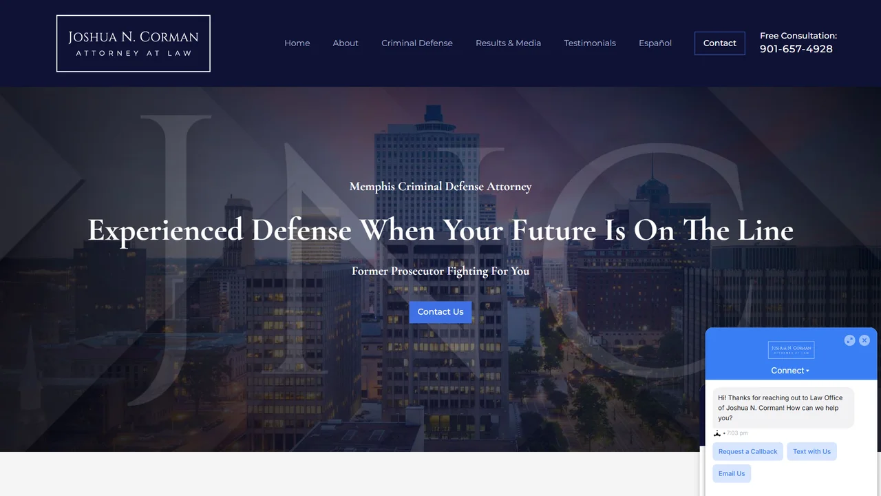Law Office of Joshua N. Corman, LLC - Memphis, TN office in Memphis, Tennessee