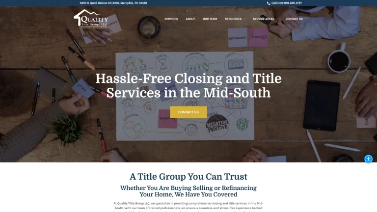 Quality Title Group, LLC - Memphis, TN - Attorney in Memphis
