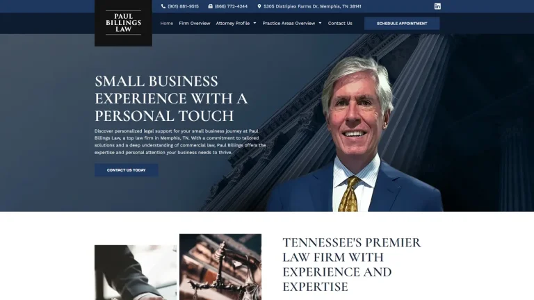 Paul Billings Law, PLLC - Memphis, TN - Attorney in Memphis