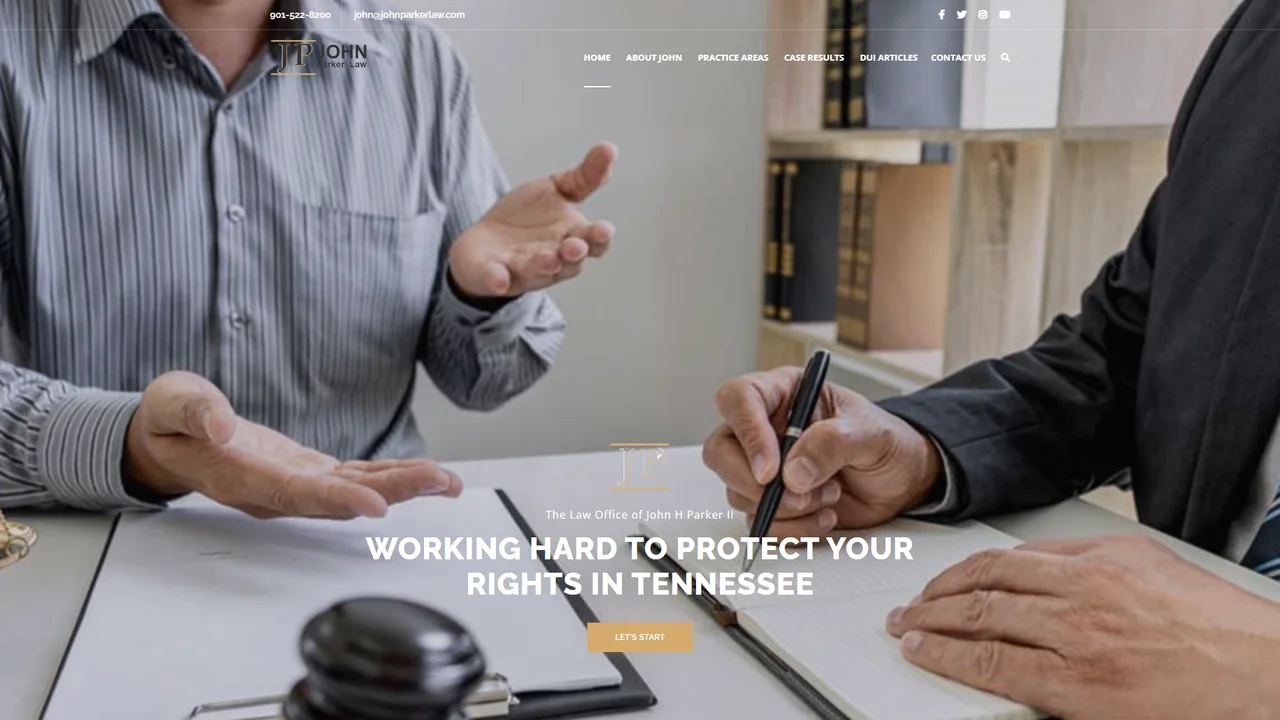 The Law Office of John H. Parker II - Memphis, TN office in Memphis, Tennessee
