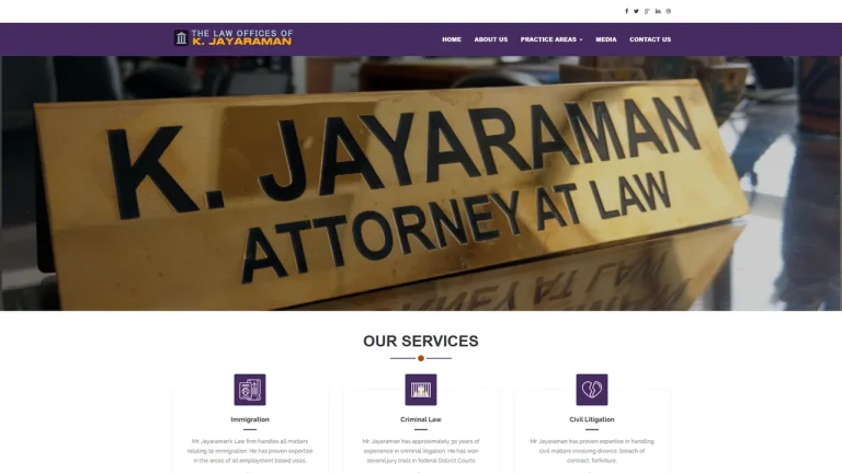 LAW OFFICES OF K. JAYARAMAN - Memphis, TN - Attorney in Memphis
