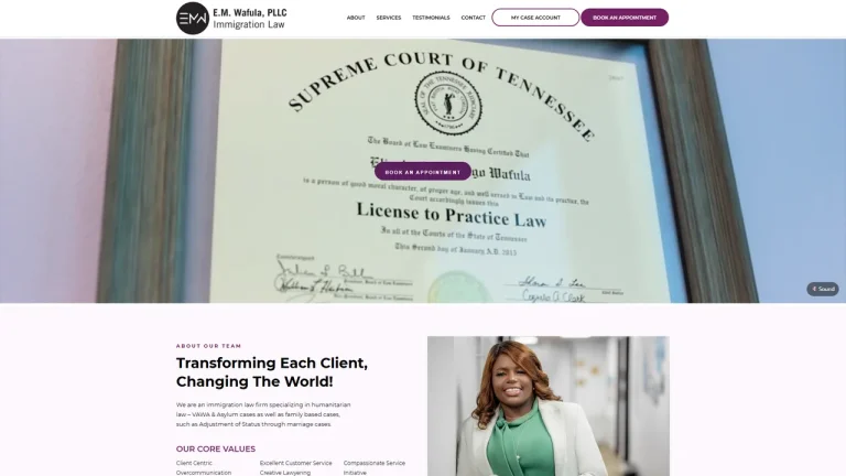 Law Office of E.M. Wafula, PLLC - Memphis, TN - Attorney in Memphis