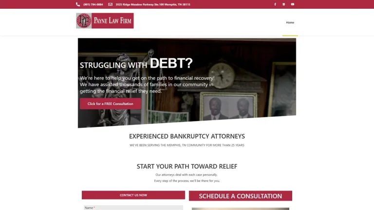 Payne Law Firm - Memphis, TN - Attorney in Memphis