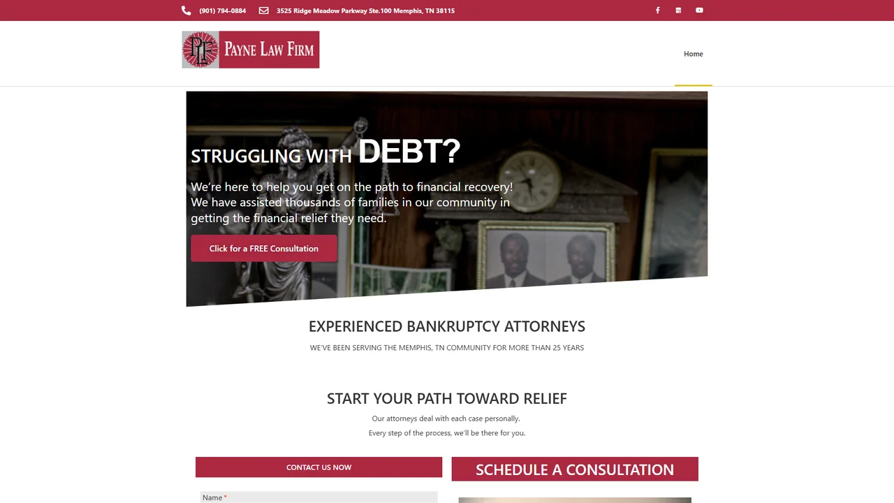 Payne Law Firm - Memphis, TN office in Memphis, Tennessee