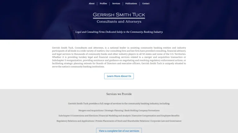 Gerrish Smith Tuck, PC - Memphis, TN - Attorney in Memphis