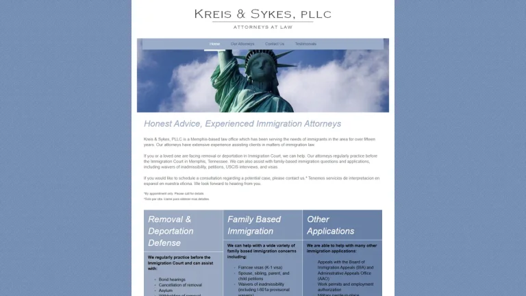 Kreis and Sykes, PLLC - Memphis, TN - Attorney in Memphis