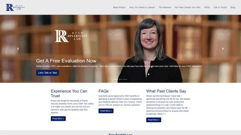 Ryan Disability Law - Memphis, TN - Attorney in Memphis