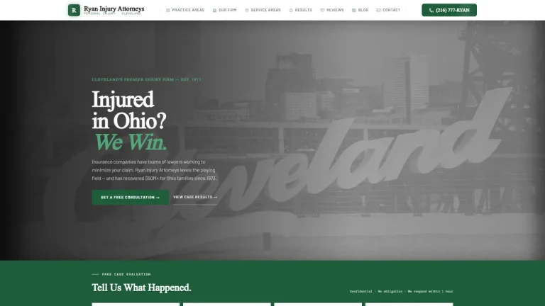 Ryan Injury Attorneys - Cleveland, OH - Attorney in Cleveland